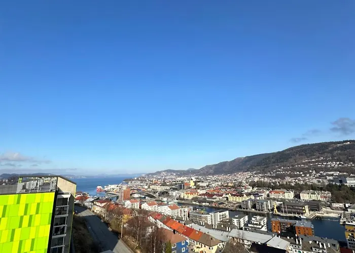 Apartament Med Nydelig Utsikt Over Bergen